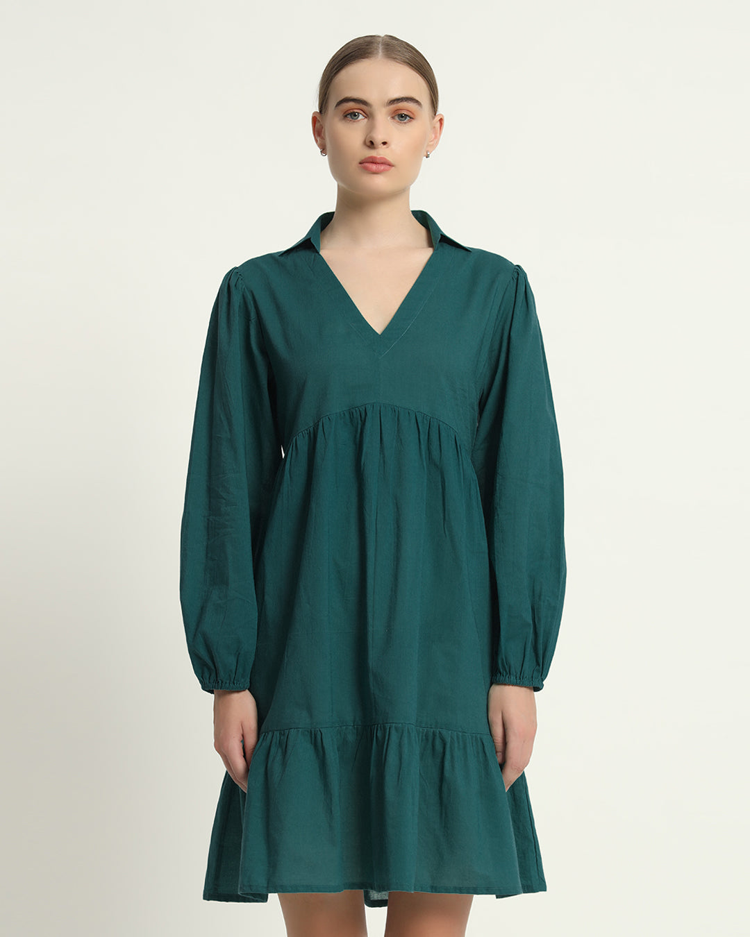 Deep Teal The Annabelle Dress