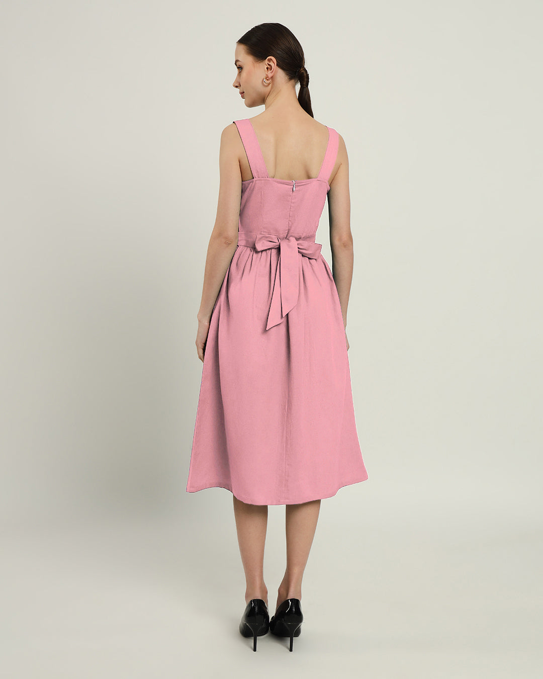 The Mihara Fondant Pink Dress