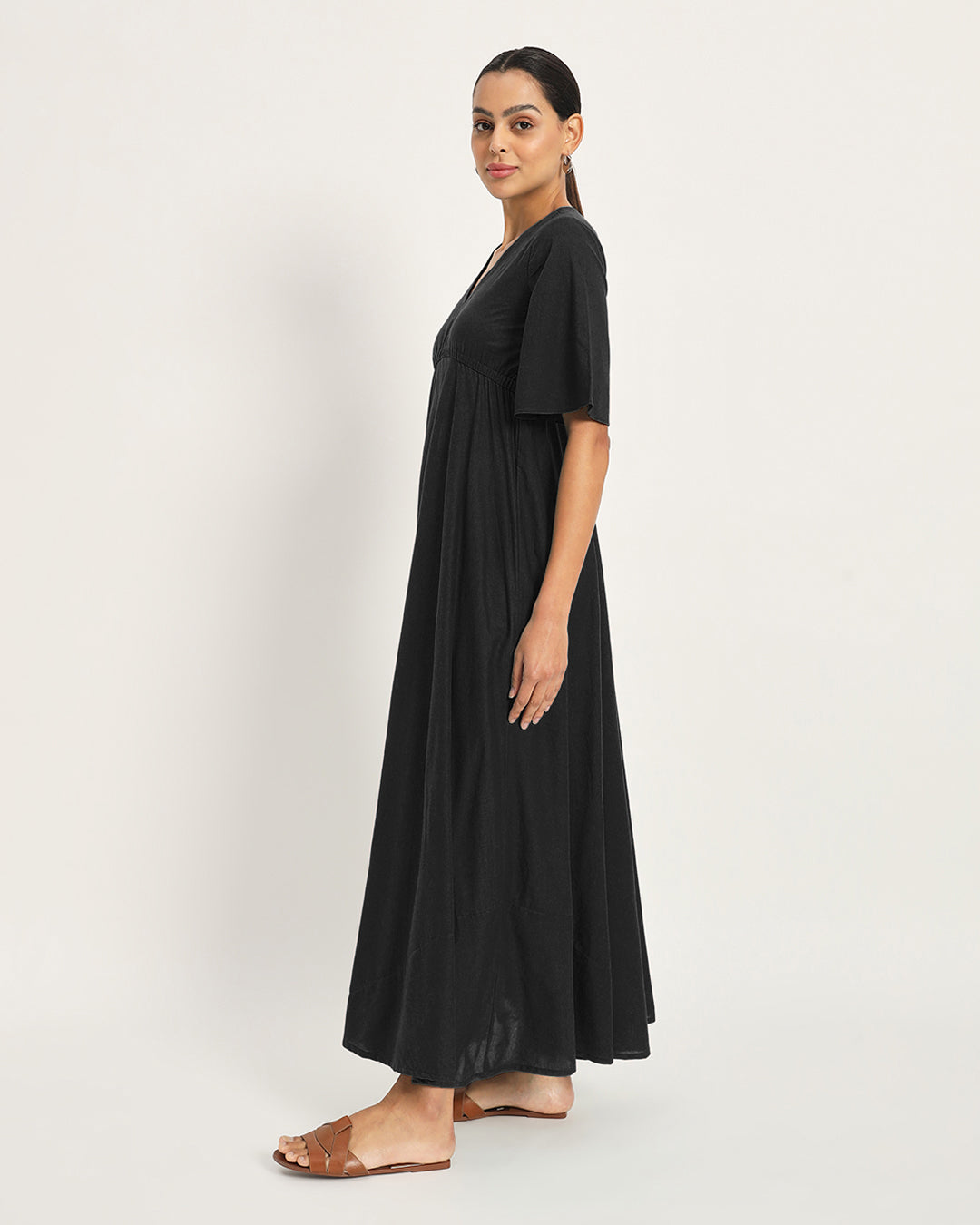 Classic Black Calm Comforts Nightdress