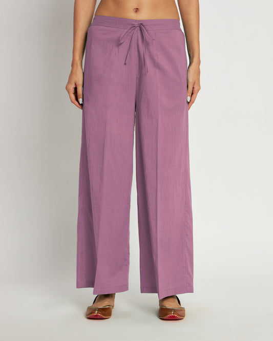 Purple Swirl Wide Pants