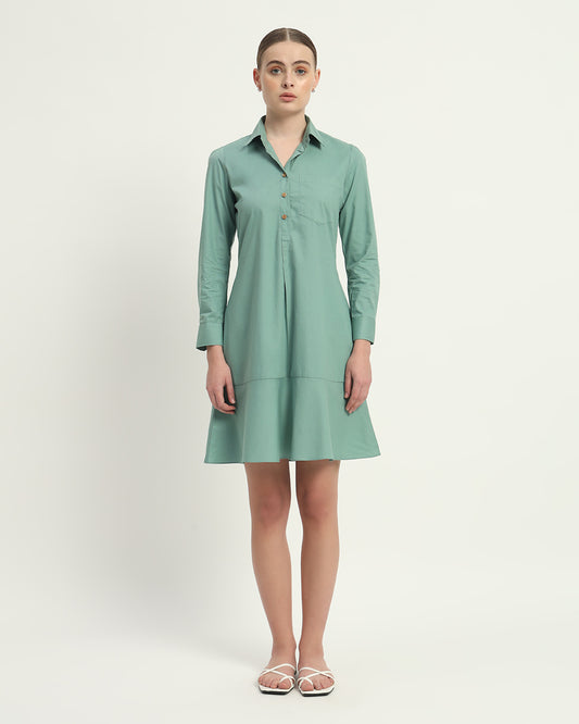 The Mint Medina Cotton Dress