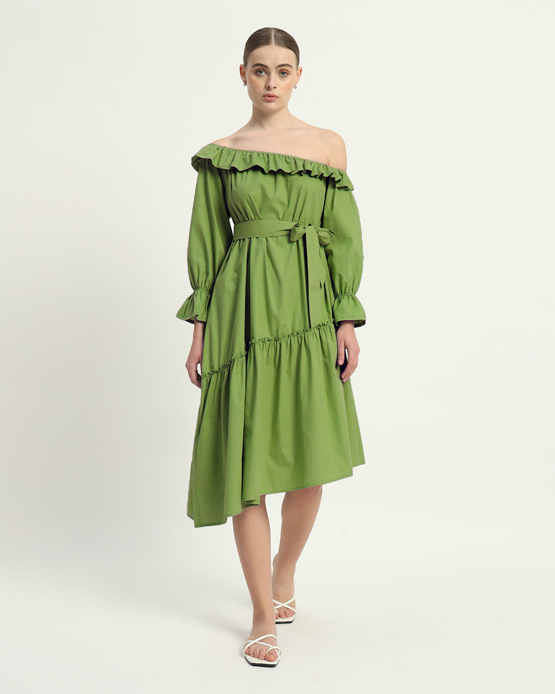 The Fern Stellata Cotton Dress