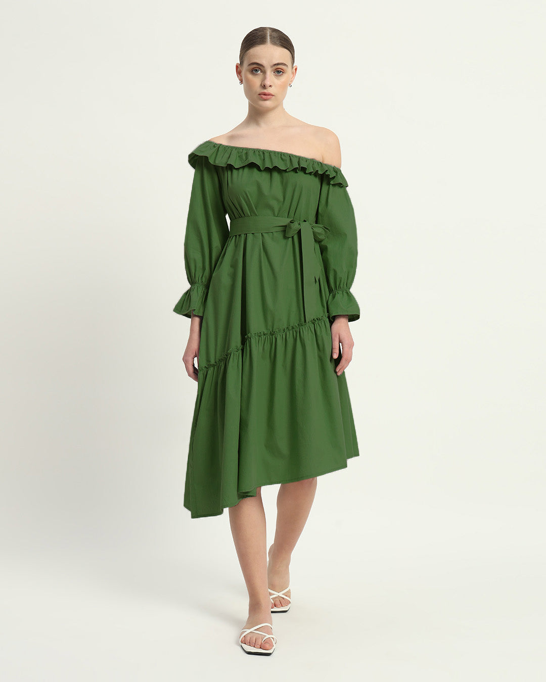 The Emerald Stellata Cotton Dress