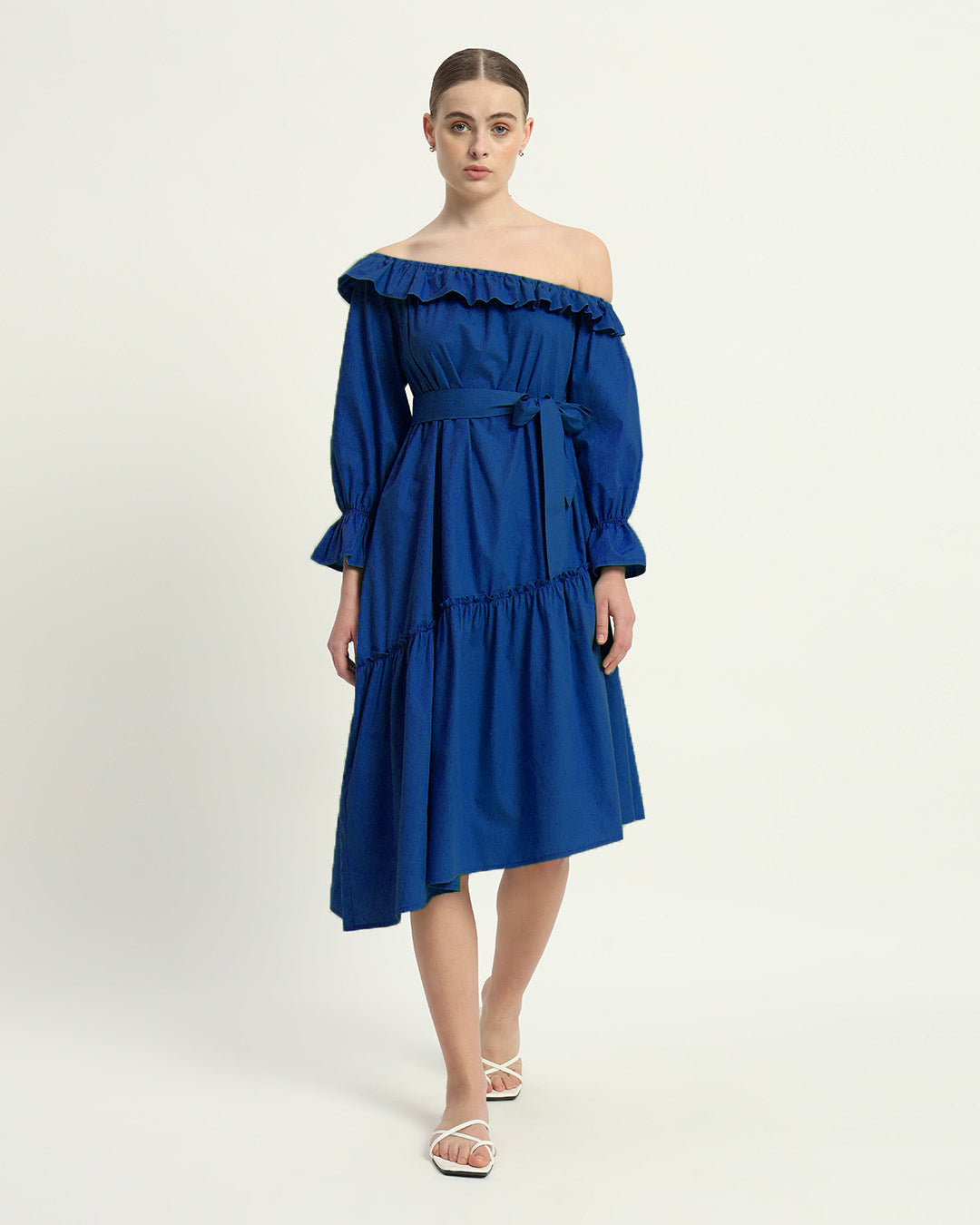 The Cobalt Stellata Cotton Dress