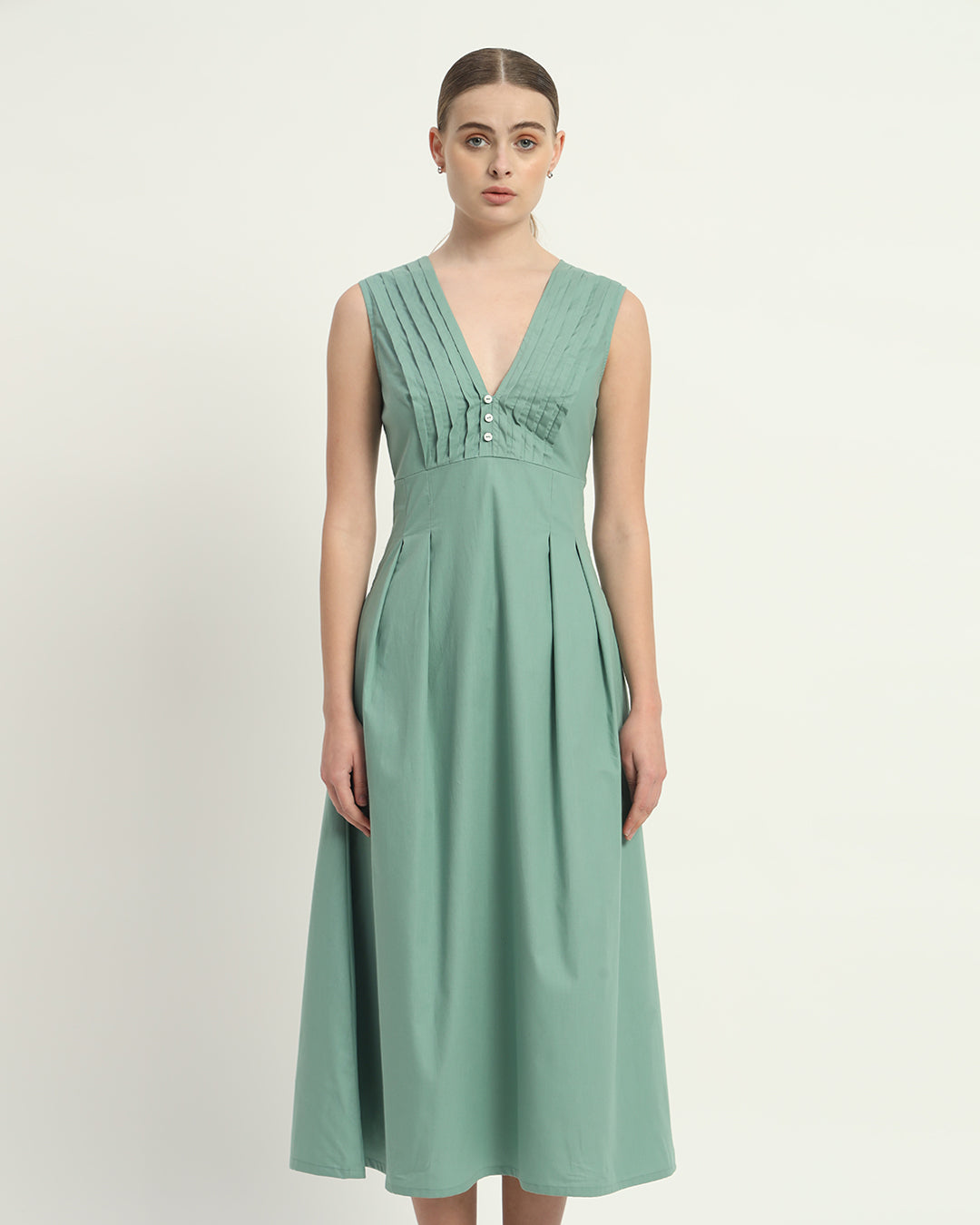 The Mint Mendoza Cotton Dress