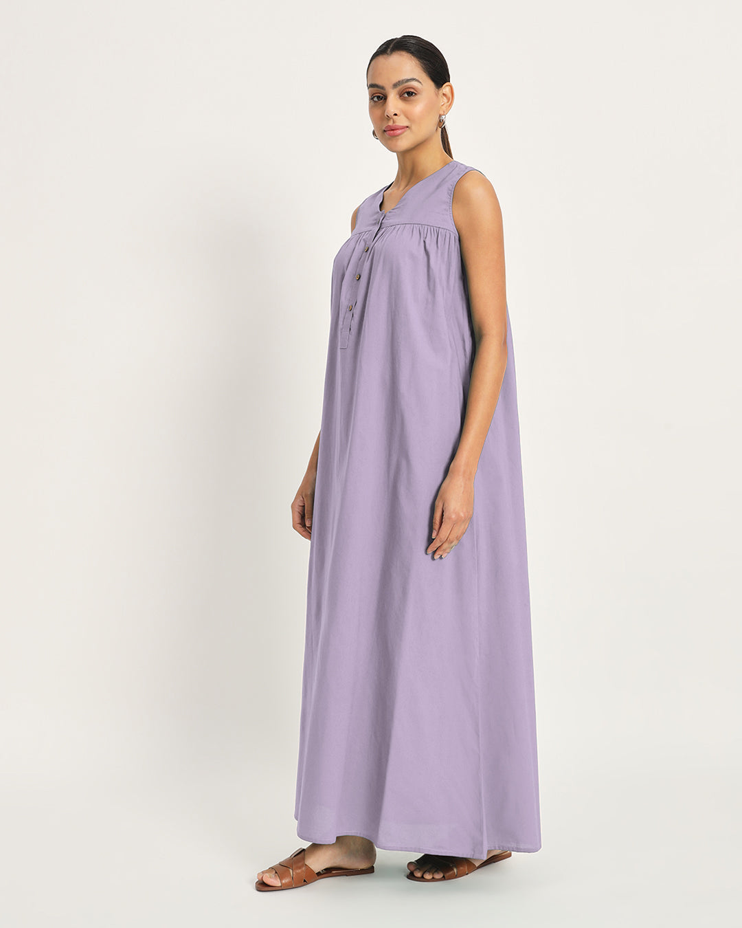 Combo: Lilac & Russet Red Restful Retreat Nightdress