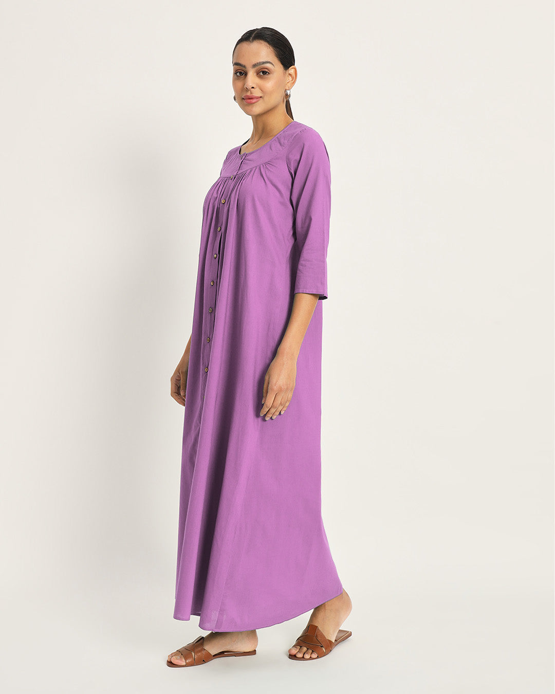 Combo: Lilac & Wisteria Purple Nighttime Must-Have Nightdress