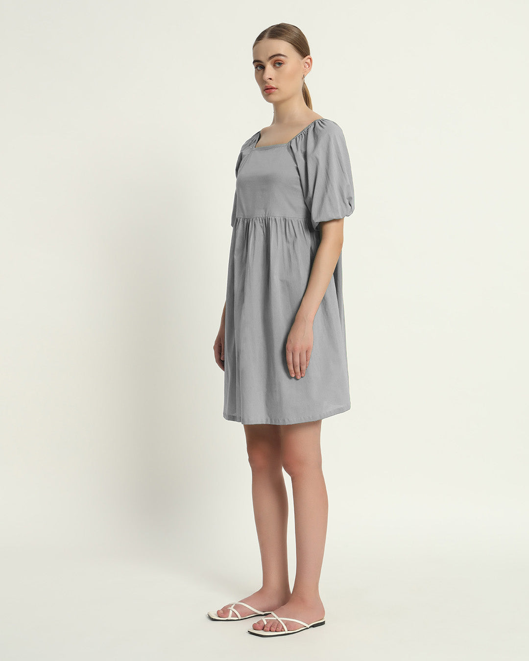 Iced Grey The Camille Dress