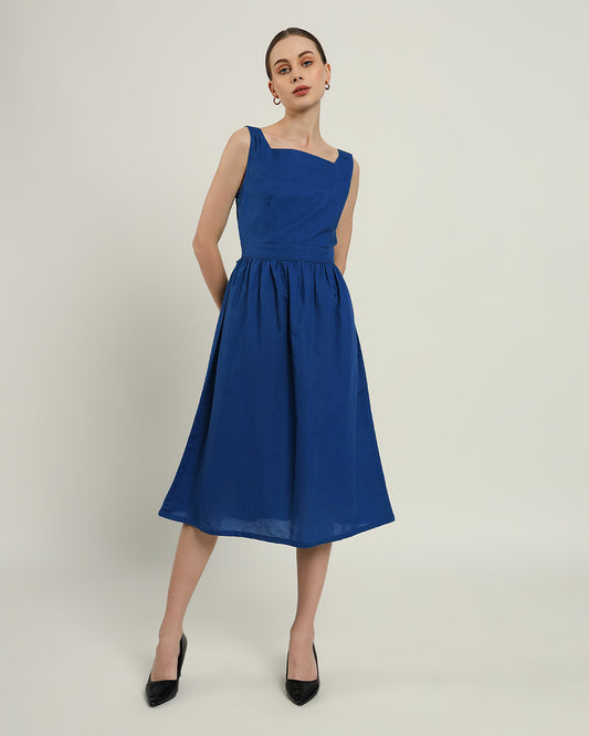 The Mihara Cobalt Dress