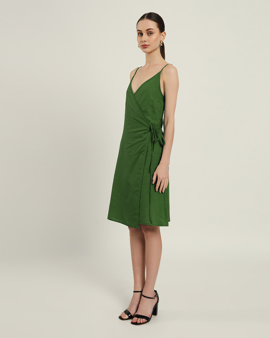 The Chambéry Emerald Dress