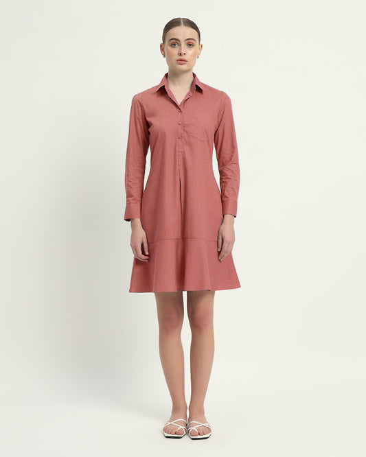 The Ivory Pink Medina Cotton Dress