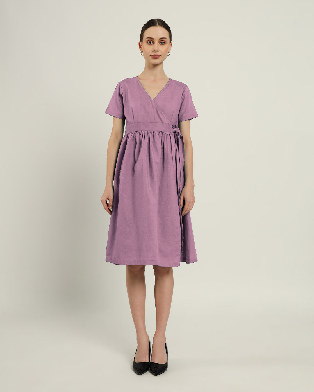 The Miyoshi Purple Swirl Dress