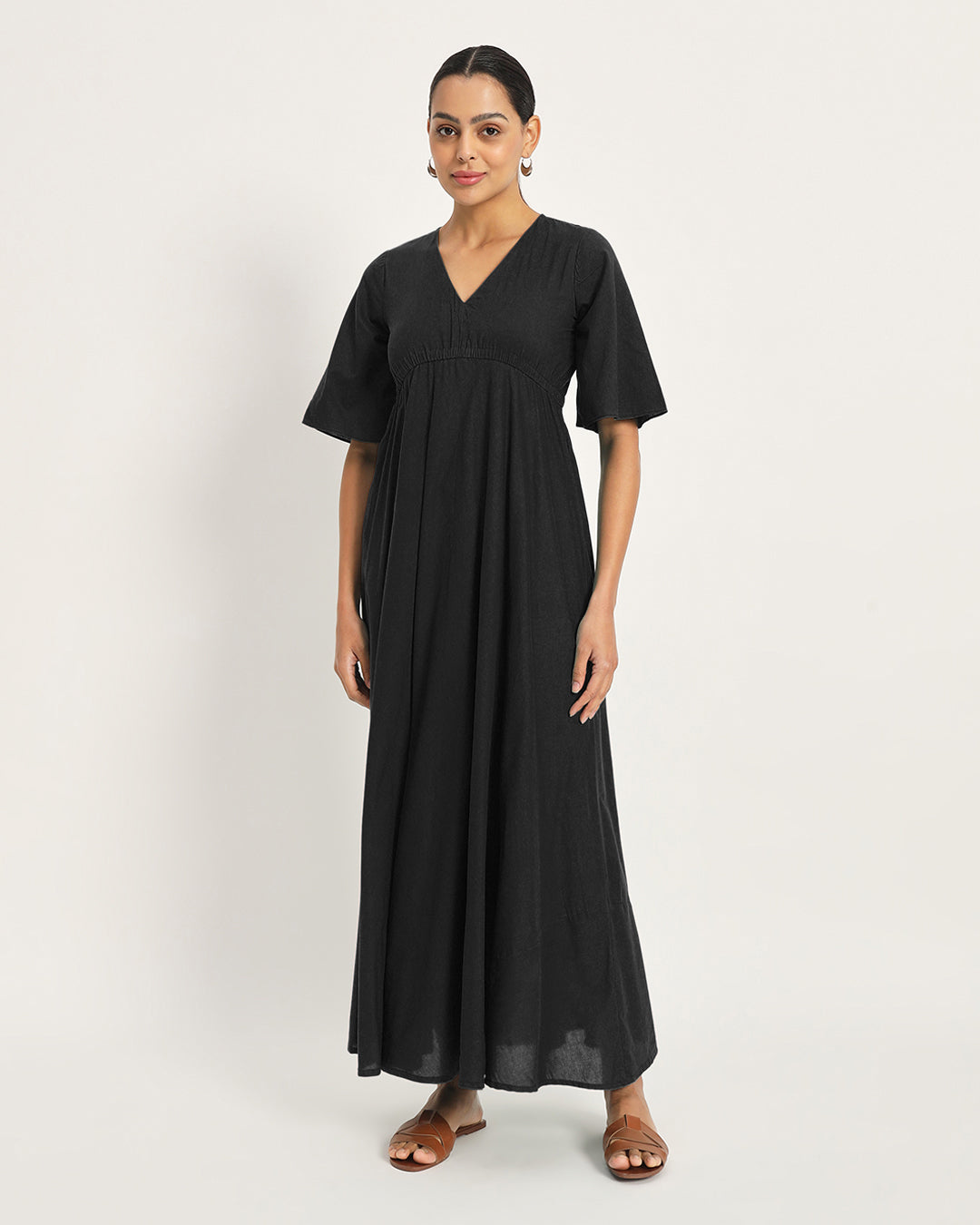 Classic Black Calm Comforts Nightdress