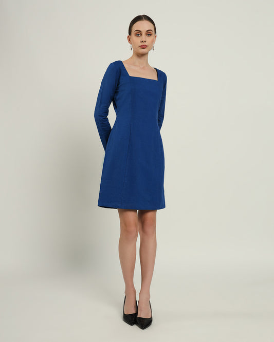 The Auburn Cobalt Dress