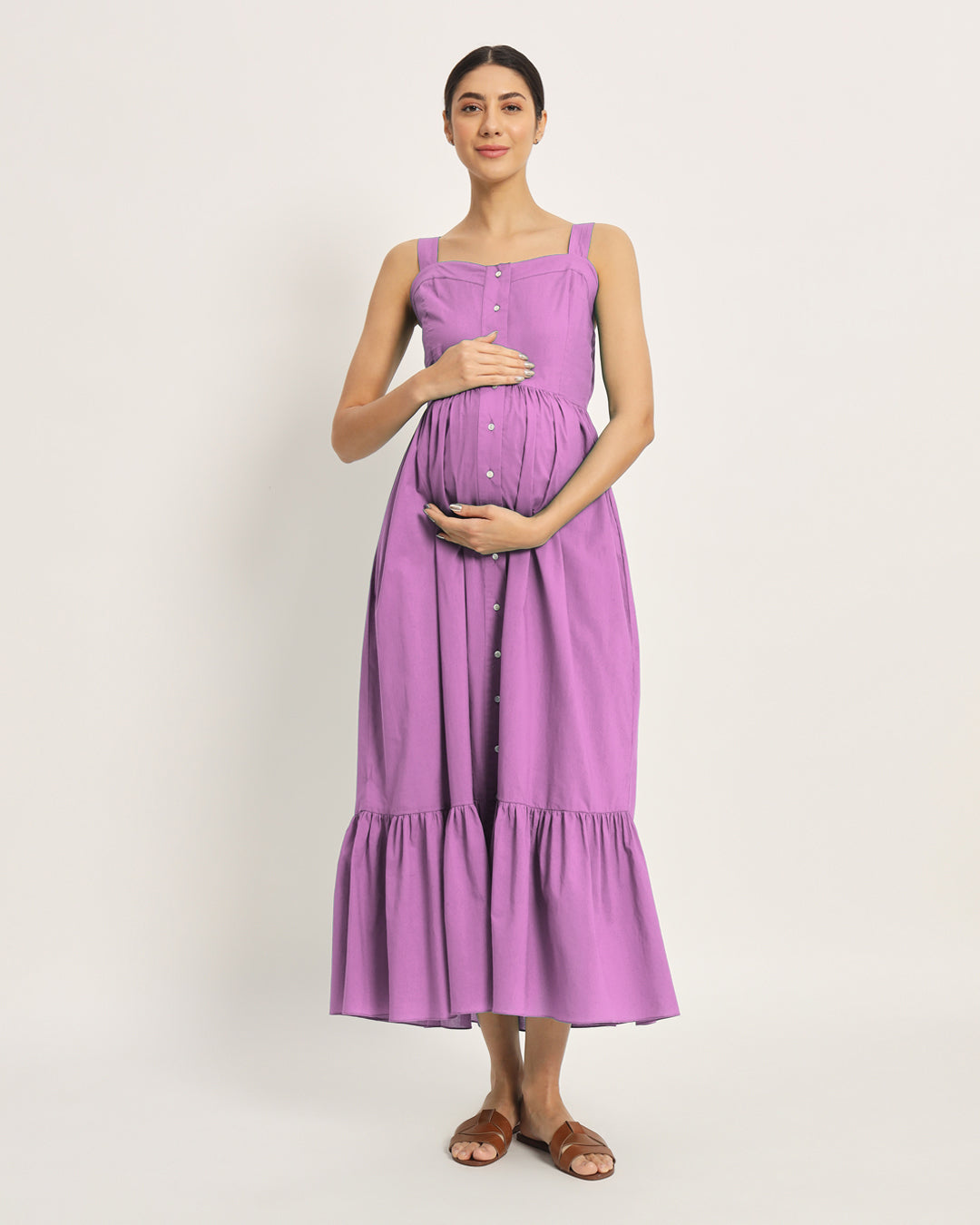 Wisteria Mama Modish Maternity & Nursing Dress