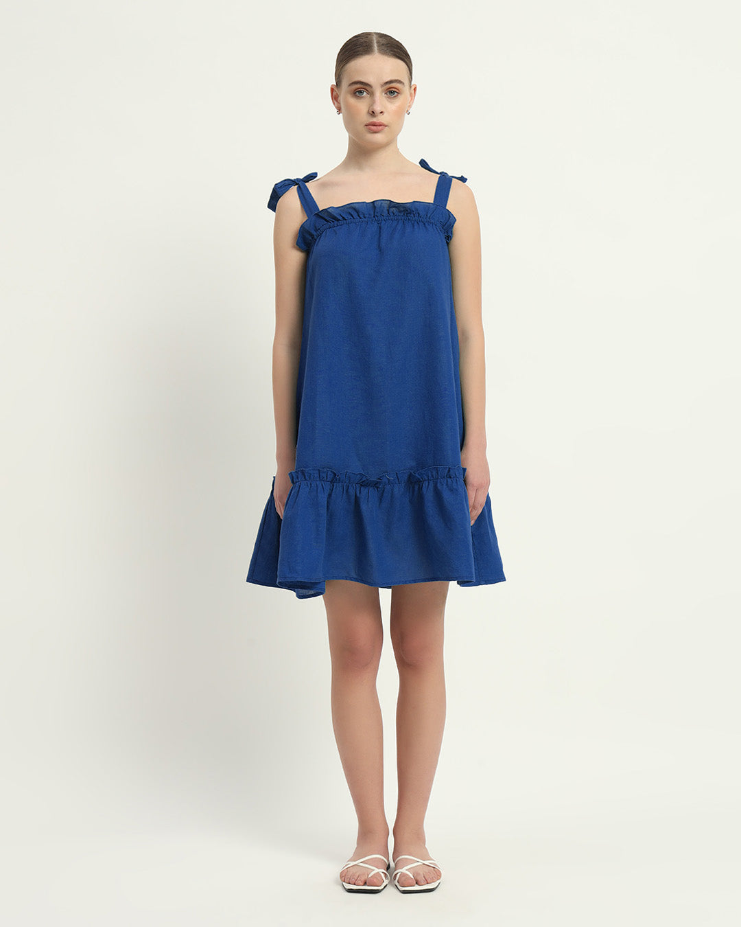 The Cobalt Amalfi Cotton Dress