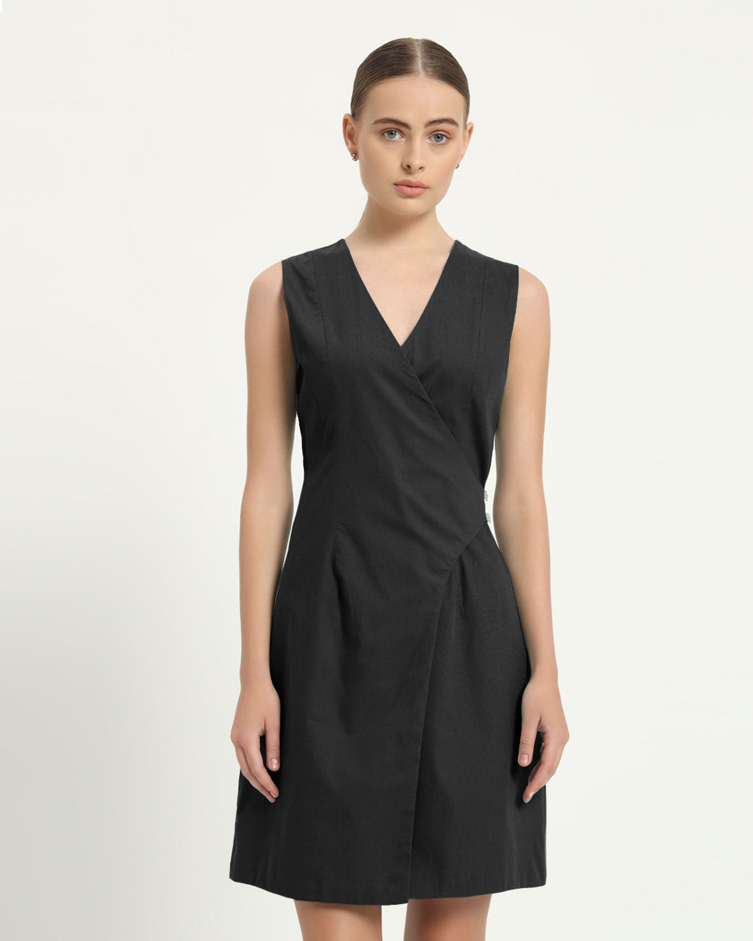 The Augsberg Noir Cotton Dress