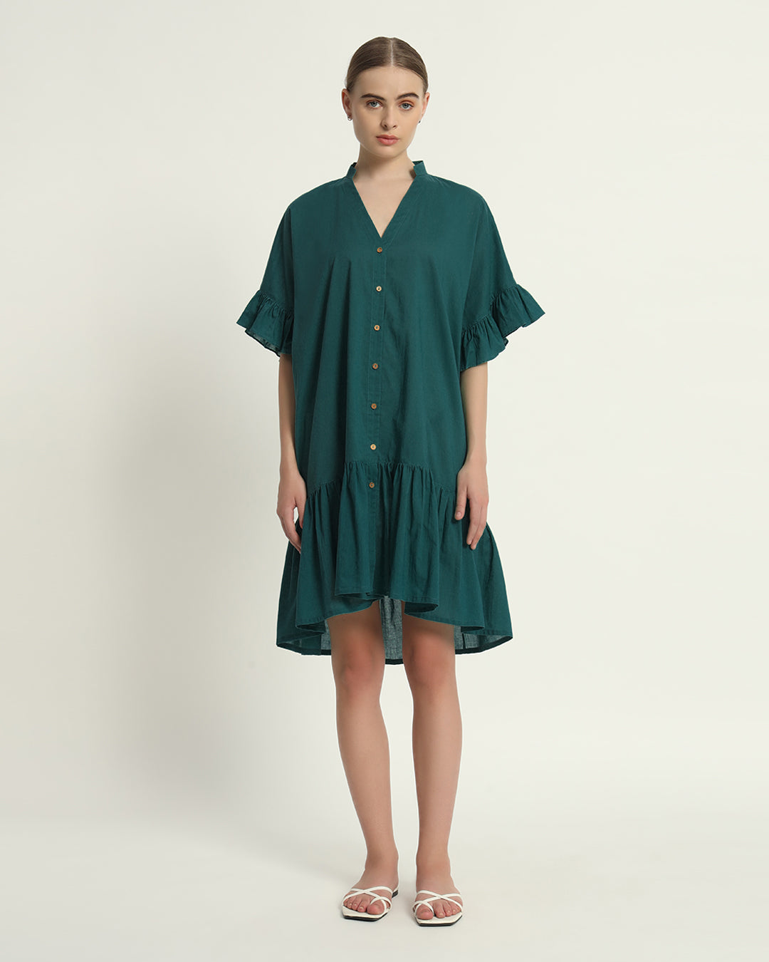 Deep Teal The Berenice Dress