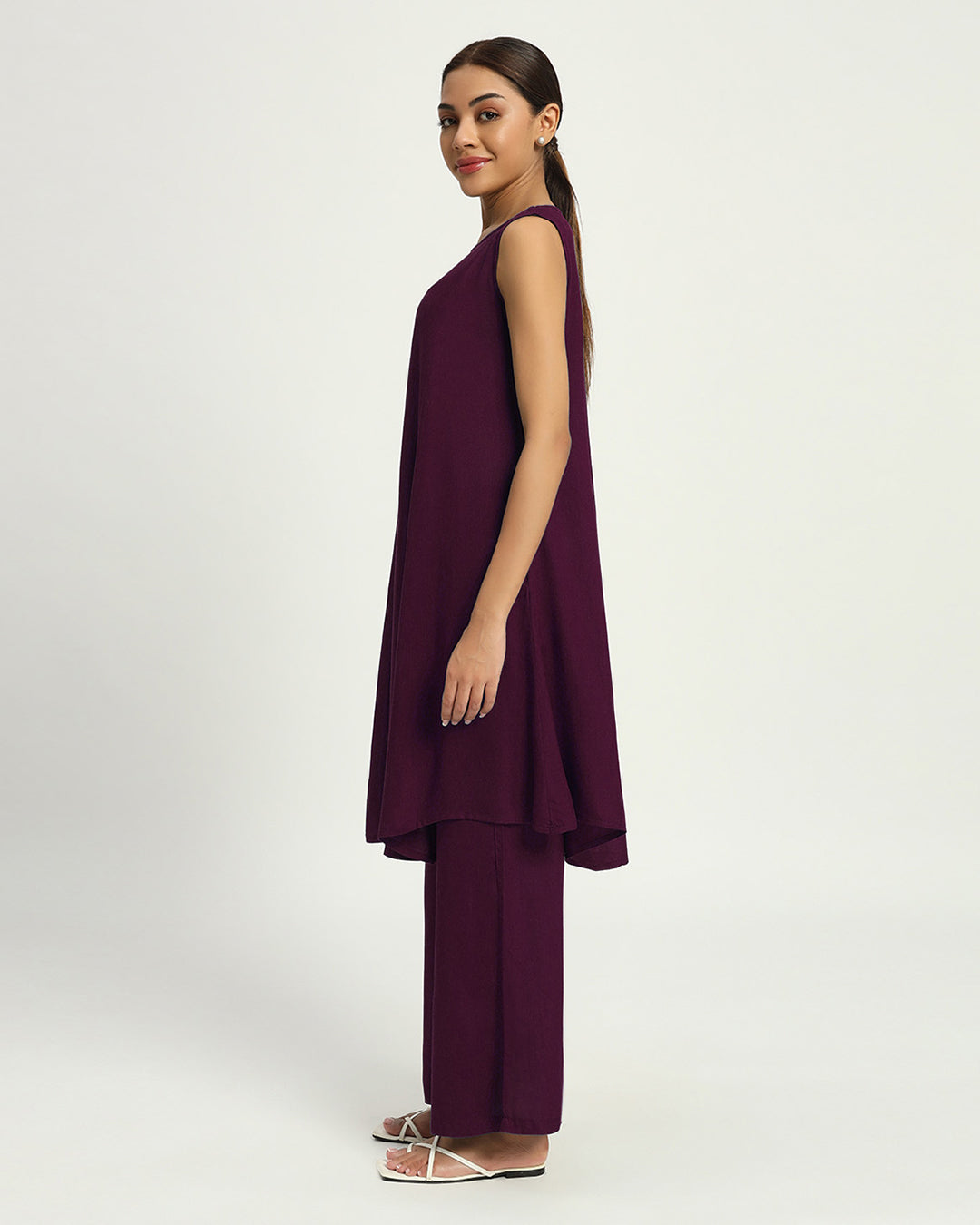 Plum Passion Everyday Sleek Statement Co-ord Set