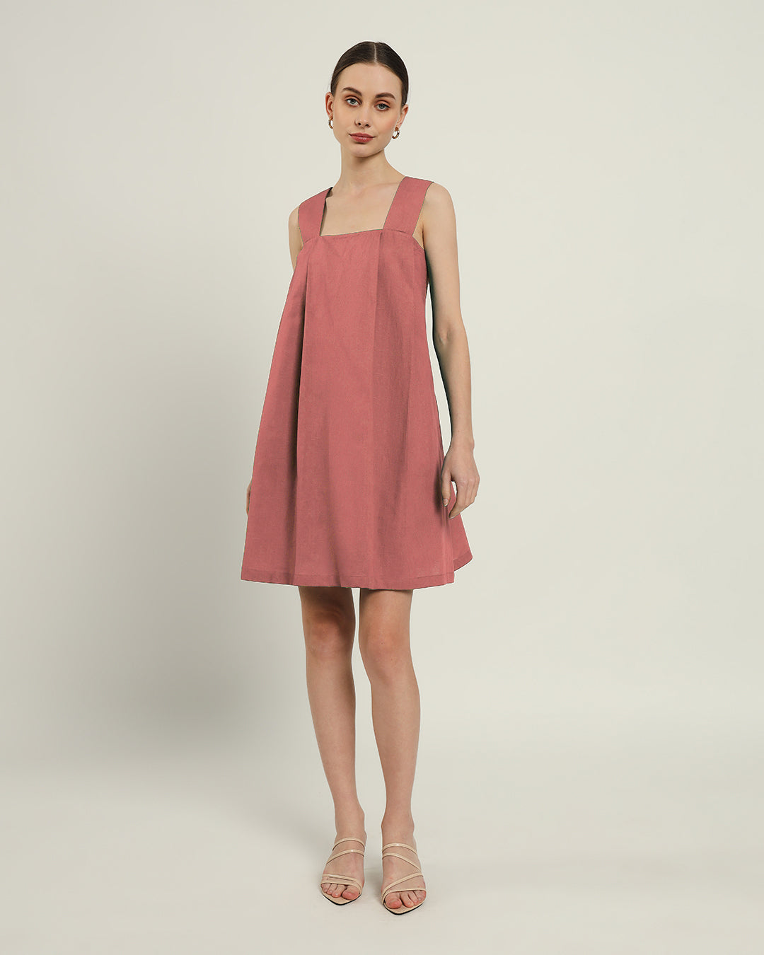 The Larissa Ivory Pink Dress