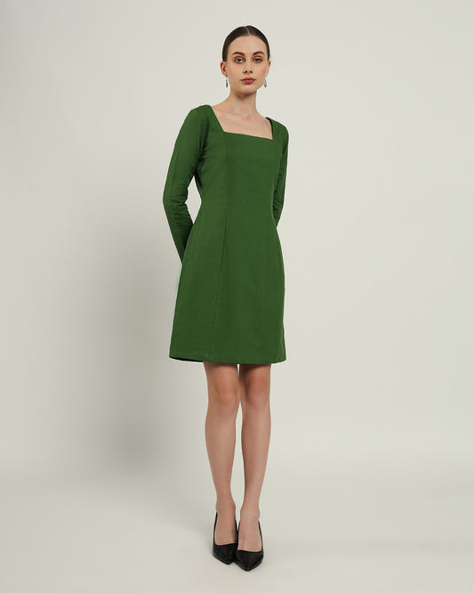 The Auburn Emerald Dress