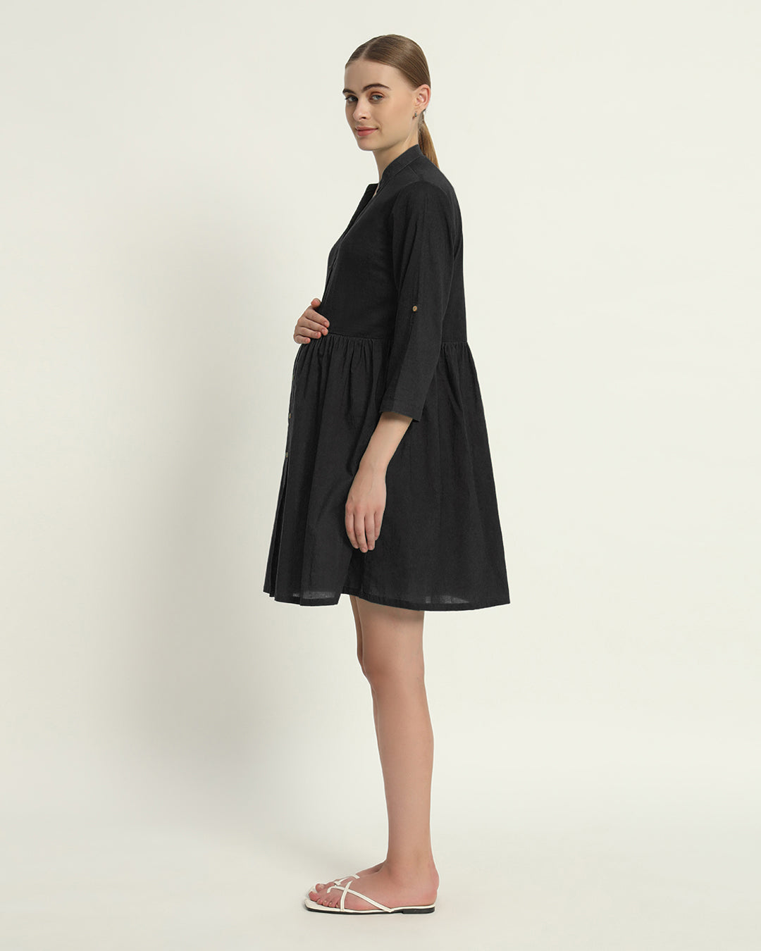 Black Sweet Nothings Maternity & Nursing Dress