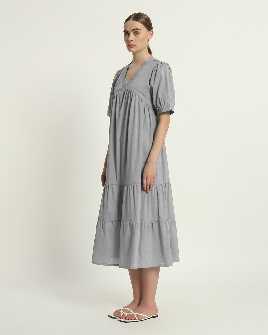 Iced Grey The Jasmine Dress