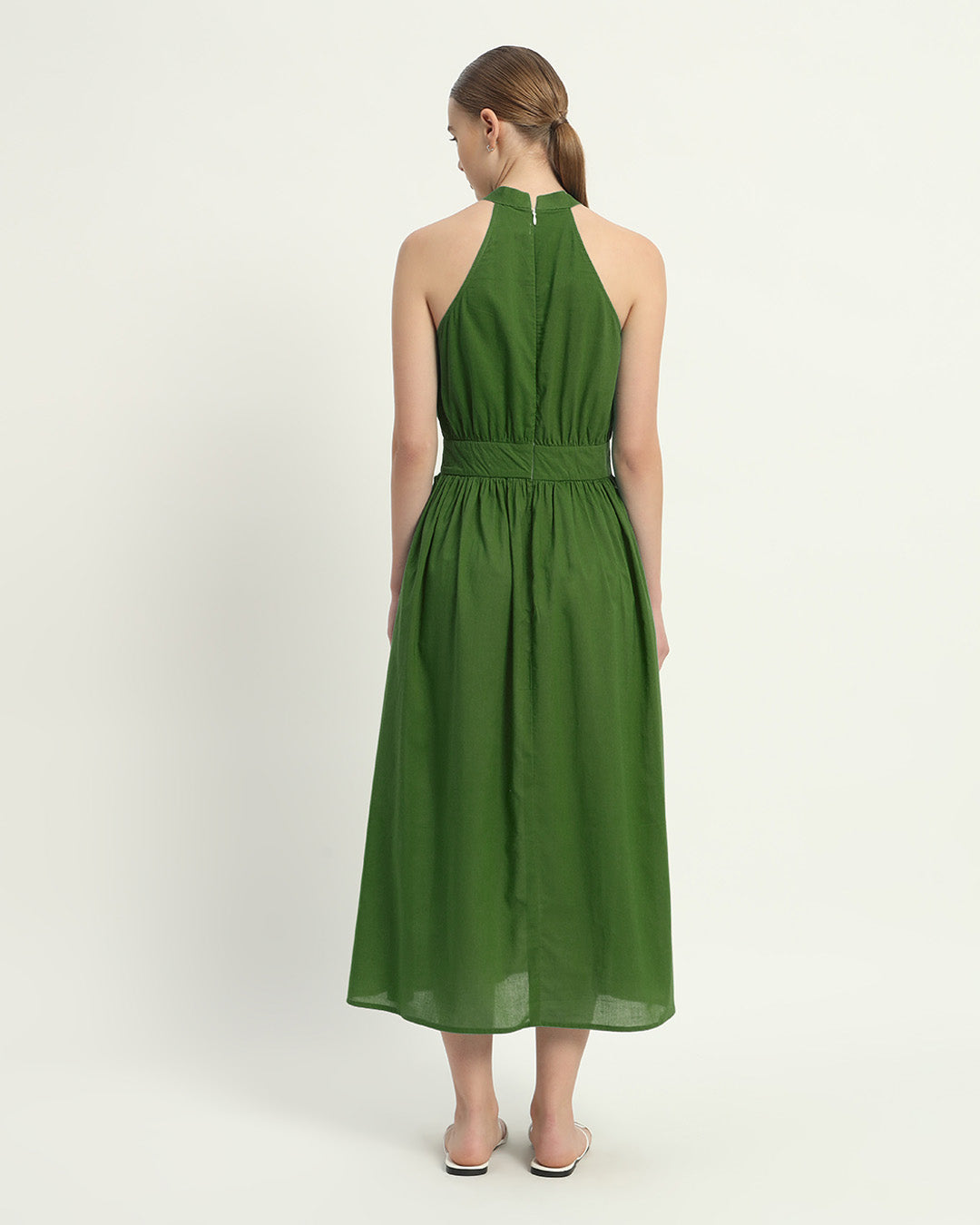 The Emerald Massena Cotton Dress