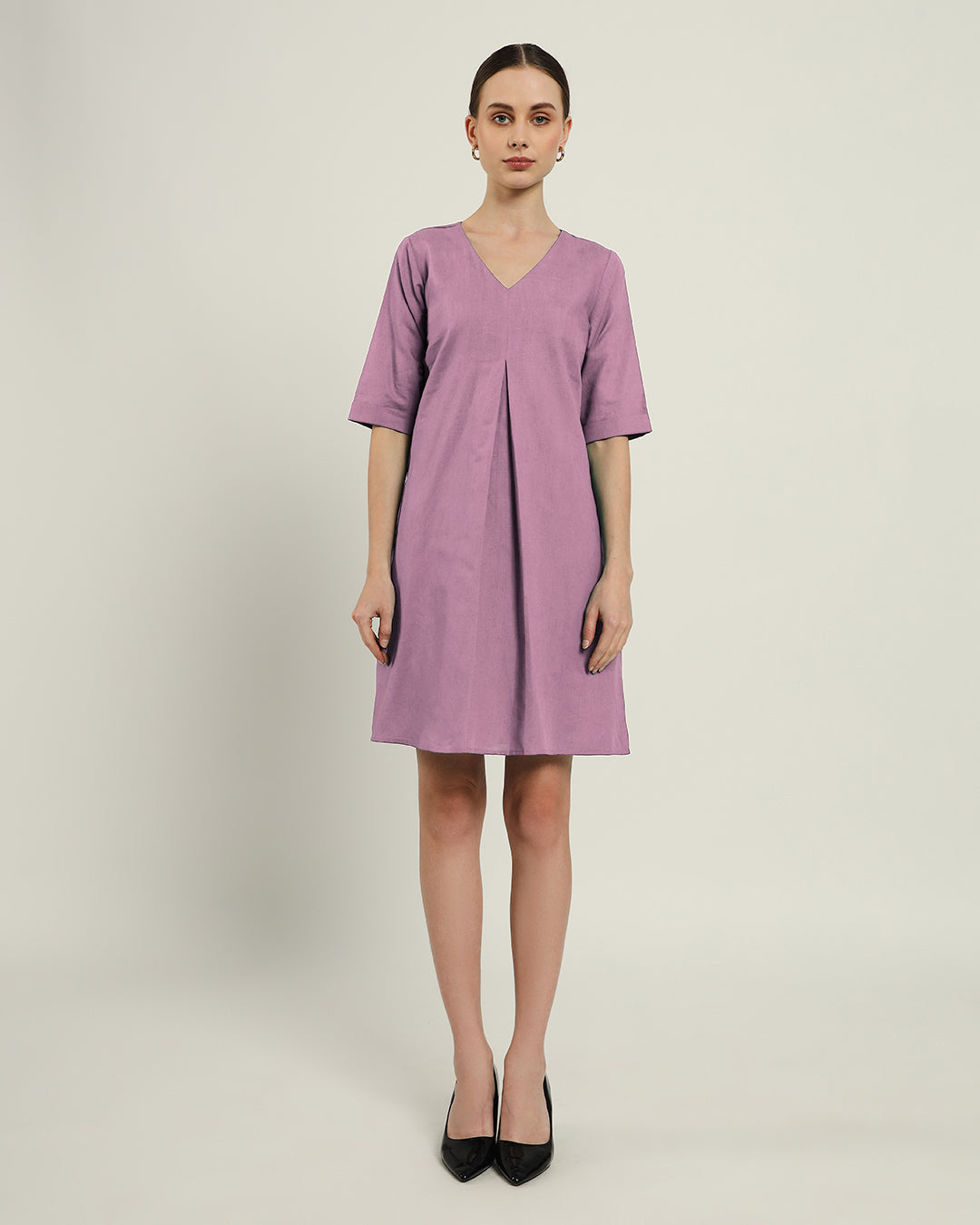 The Giza Purple Swirl Dress