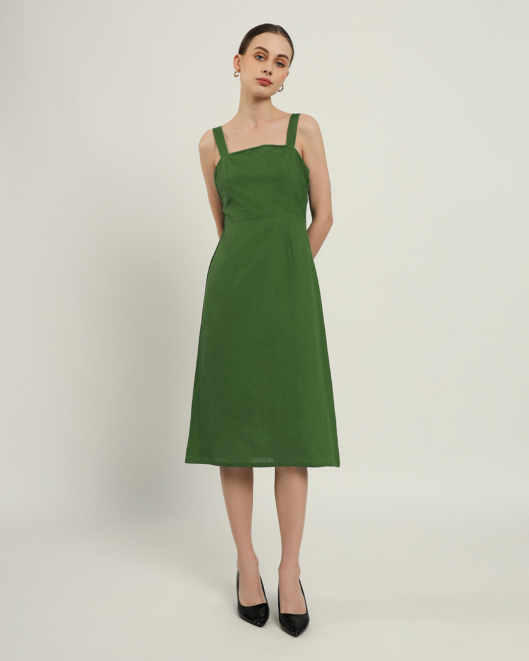 The Samara Emerald Dress