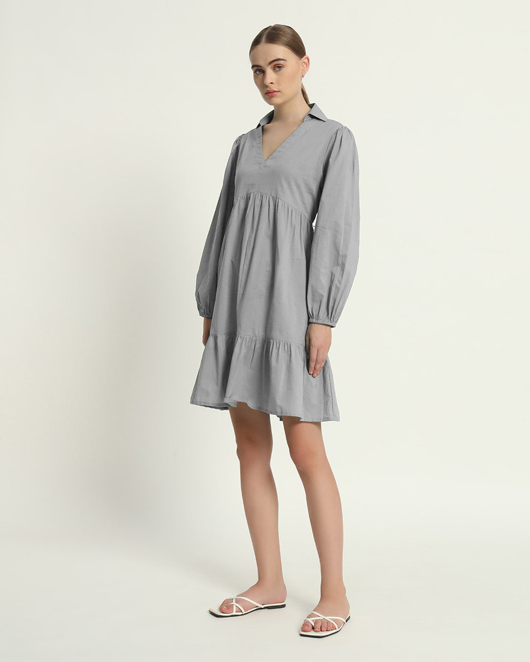 Iced Grey The Annabelle Dress