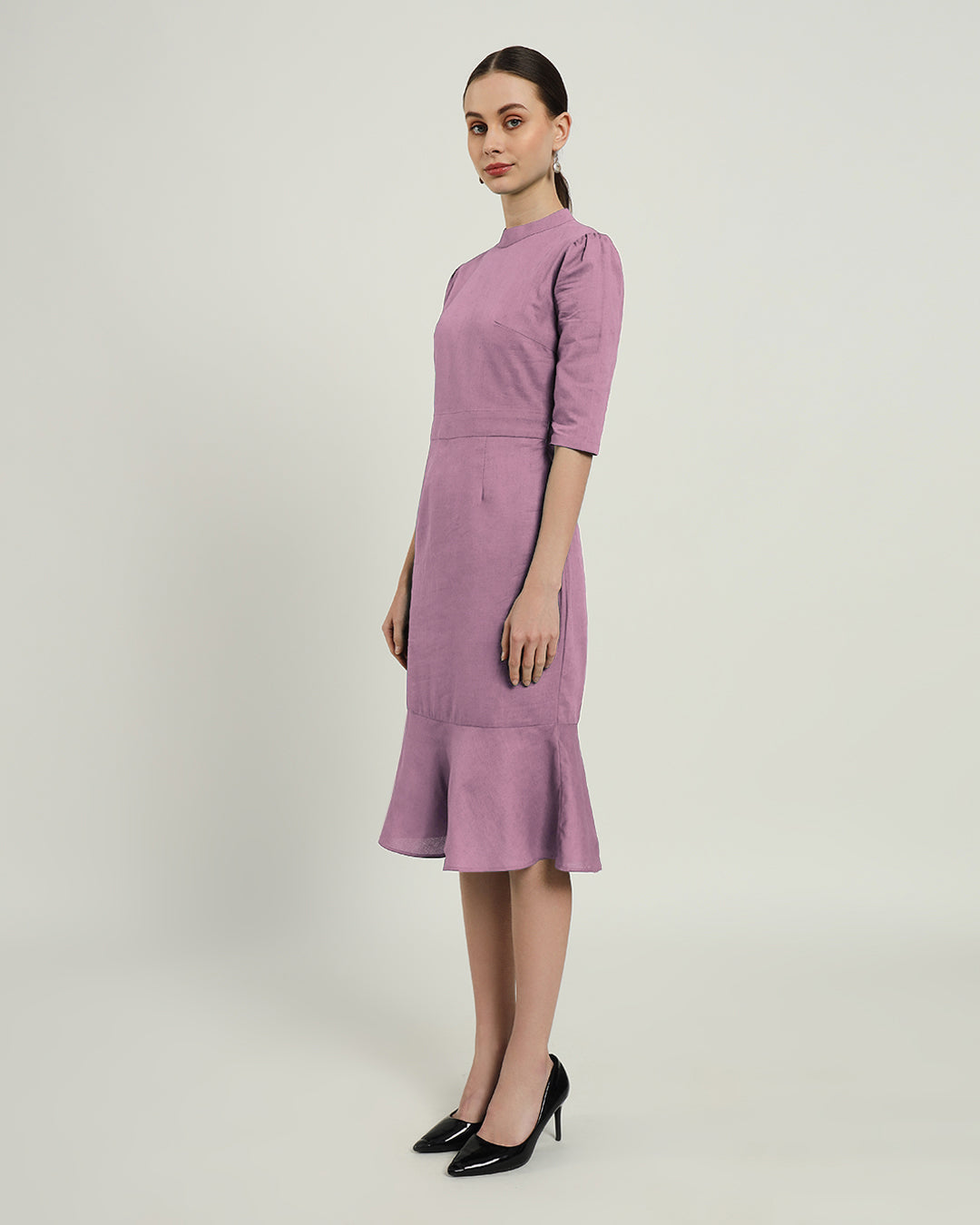 The Charlotte Purple Swirl Dress