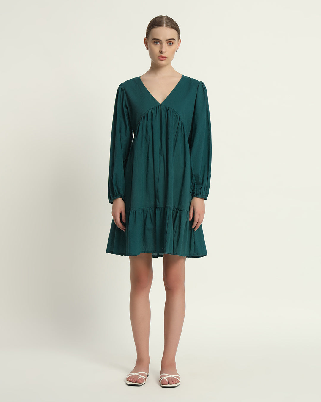 Deep Teal The Celeste Dress