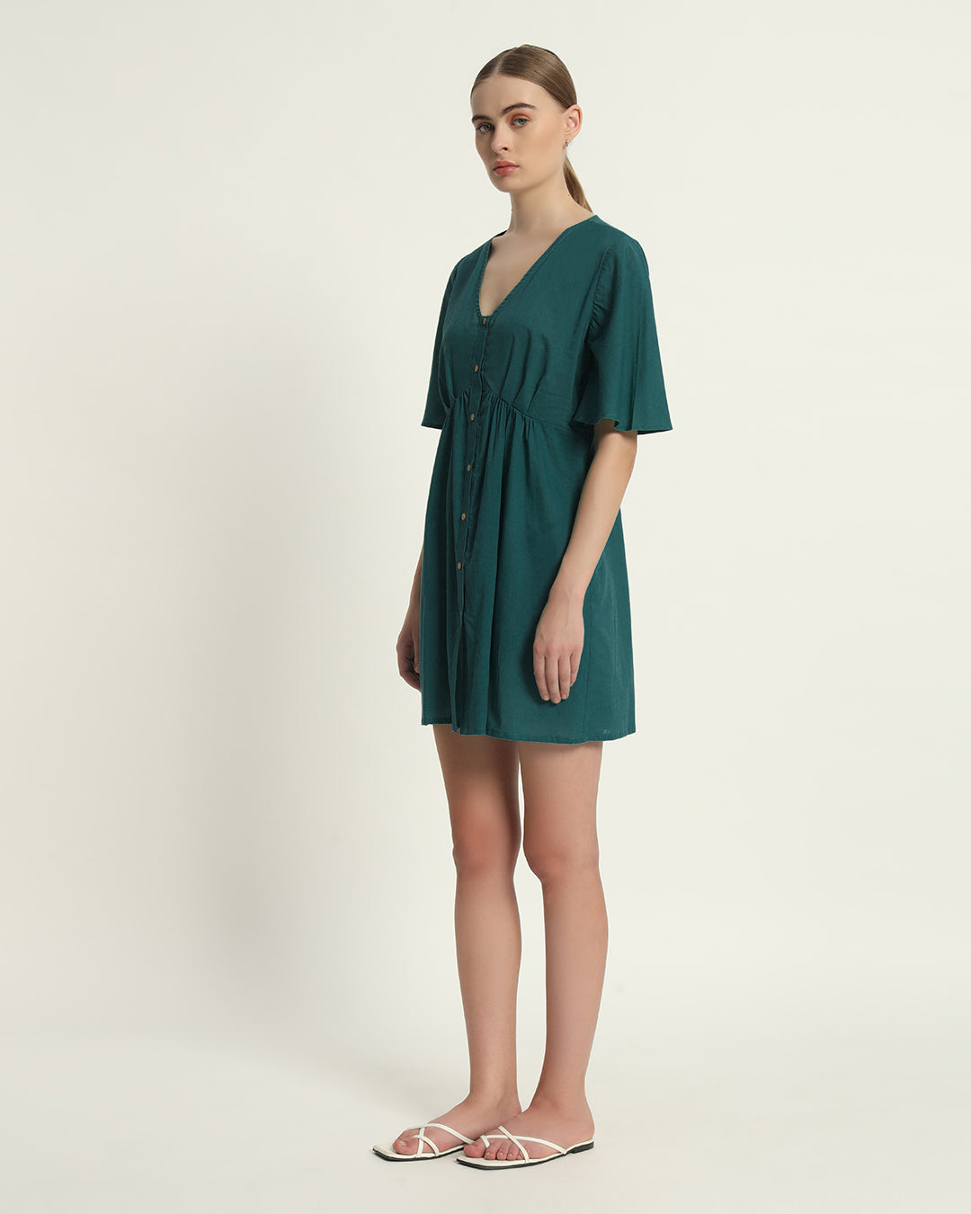 Deep Teal The Lana Dress