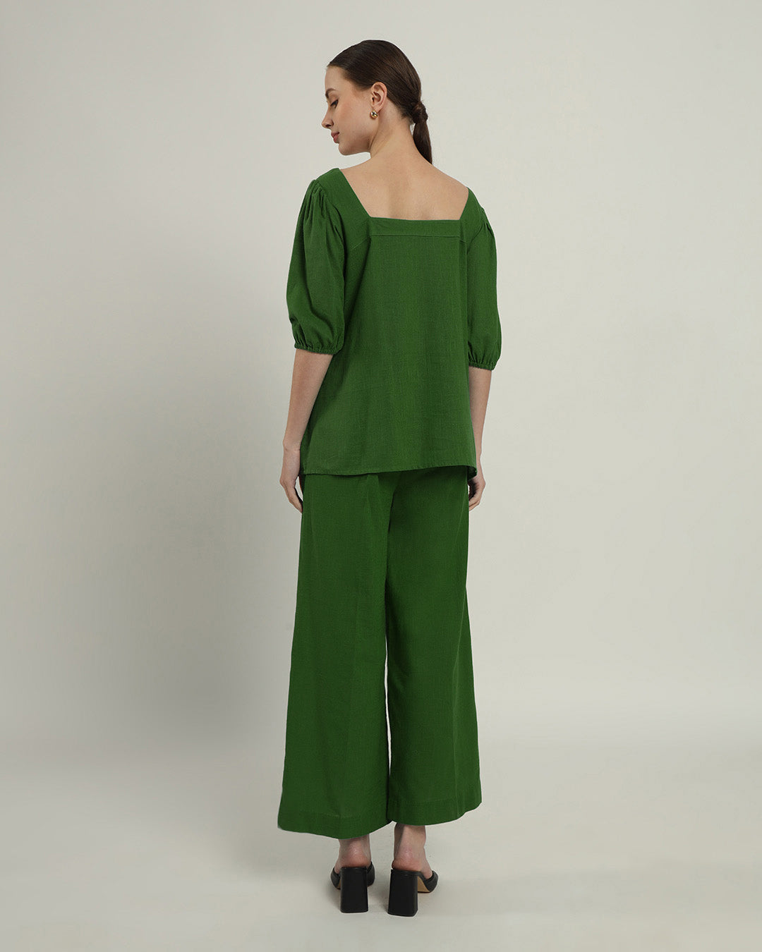 Emerald Urbanite Square Neck Top (Without Bottoms)