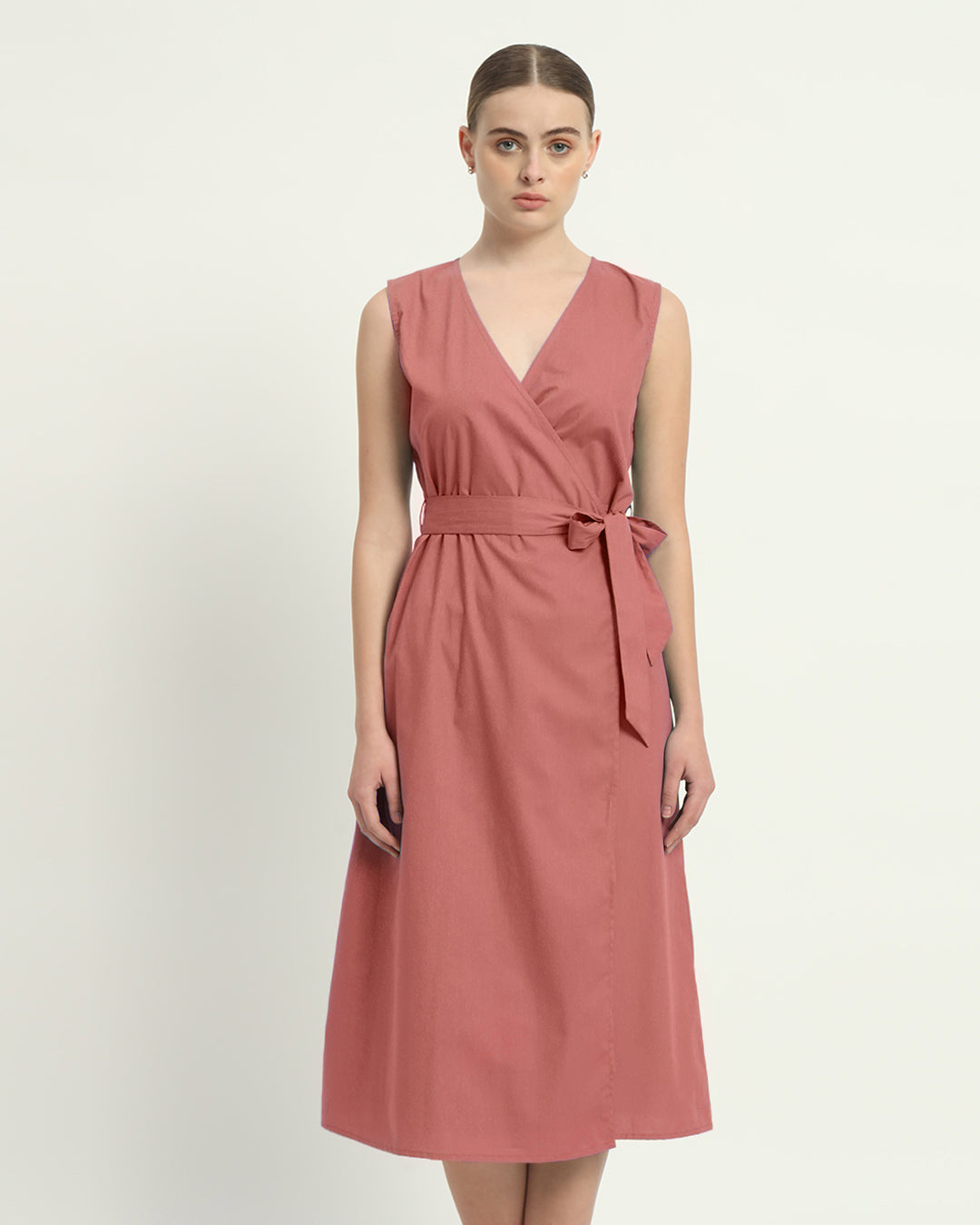 The Ivory Pink Windsor Cotton Dress