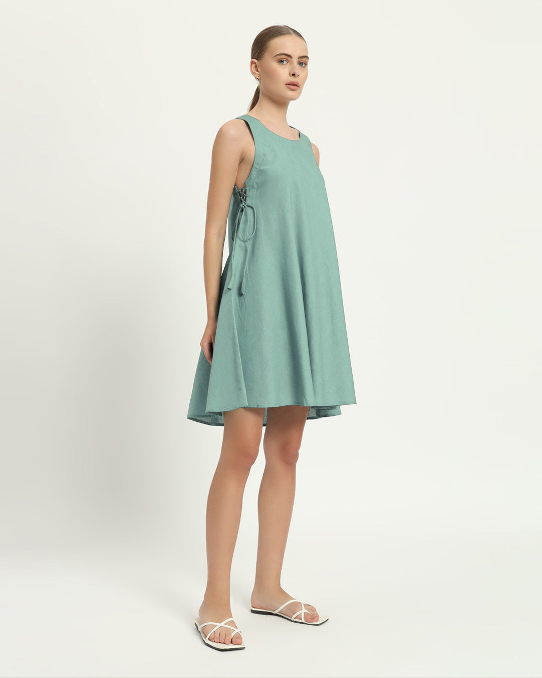 The Rhede Mint Cotton Dress