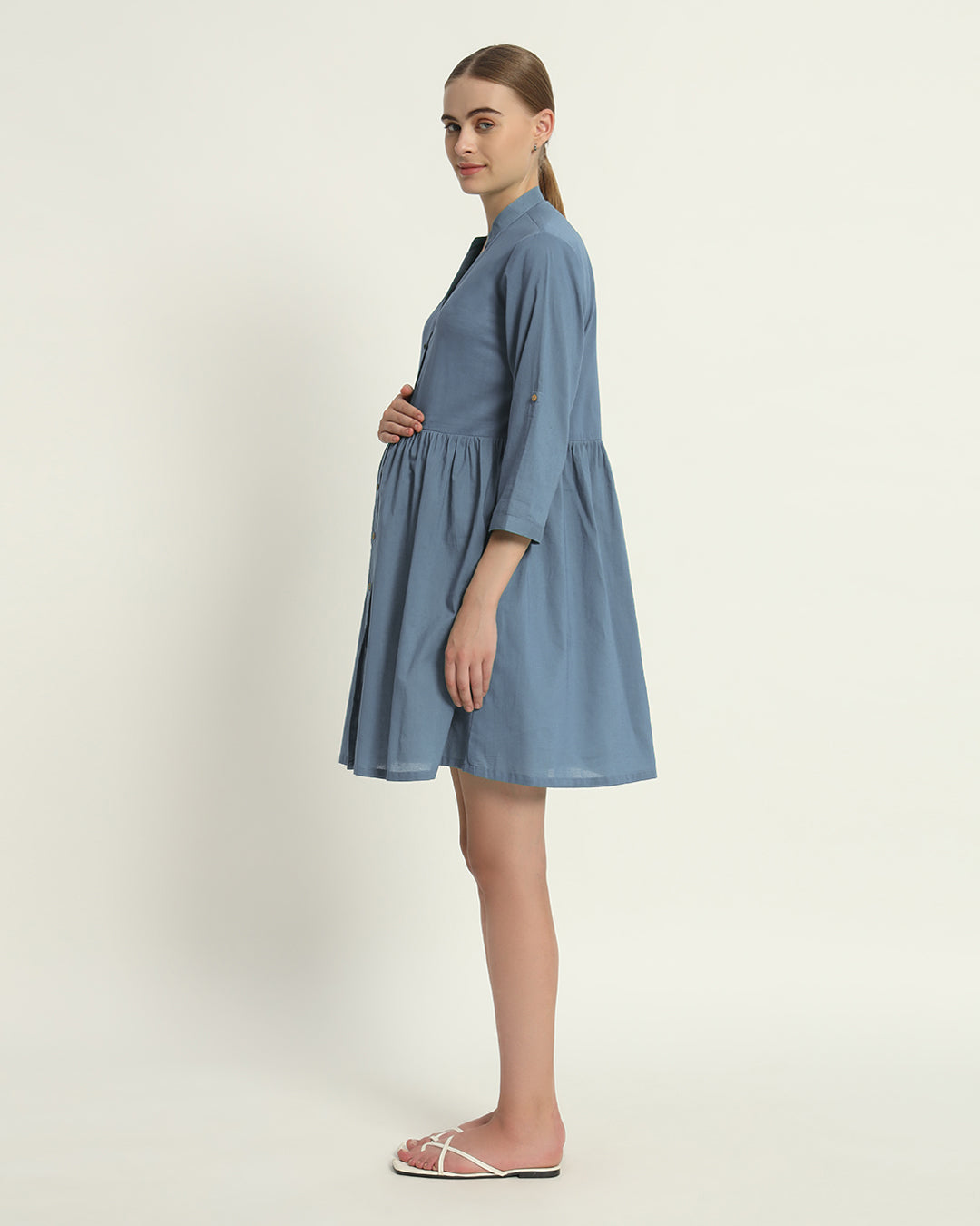 Blue Dawn Sweet Nothings Maternity & Nursing Dress