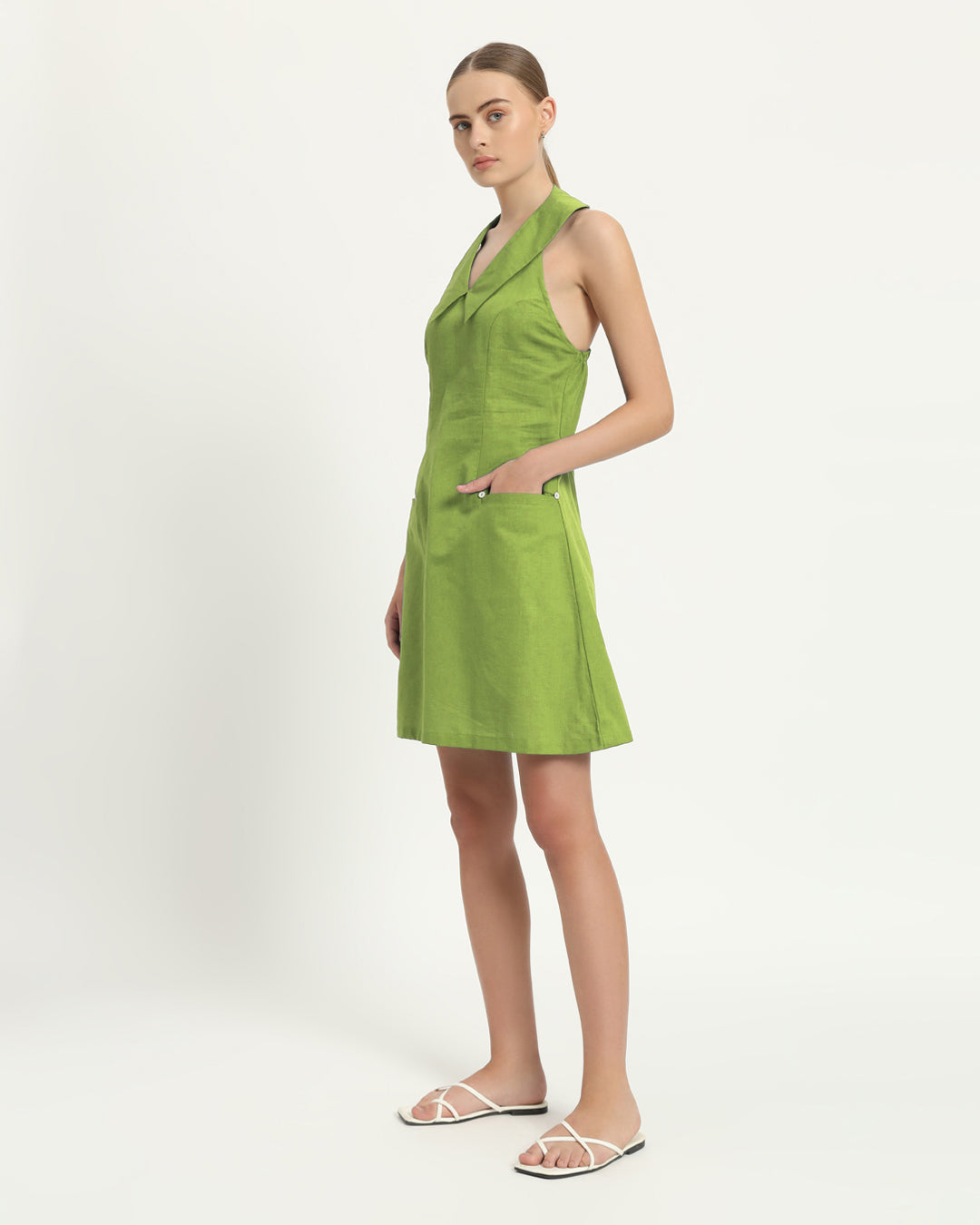 The Olfen Fern Cotton Dress