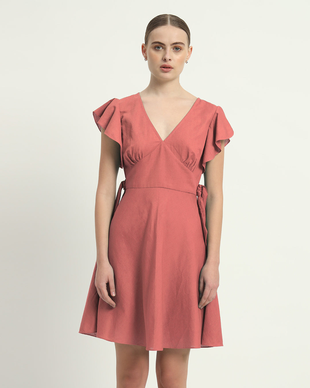 The Ivory Pink Fairlie Cotton Dress