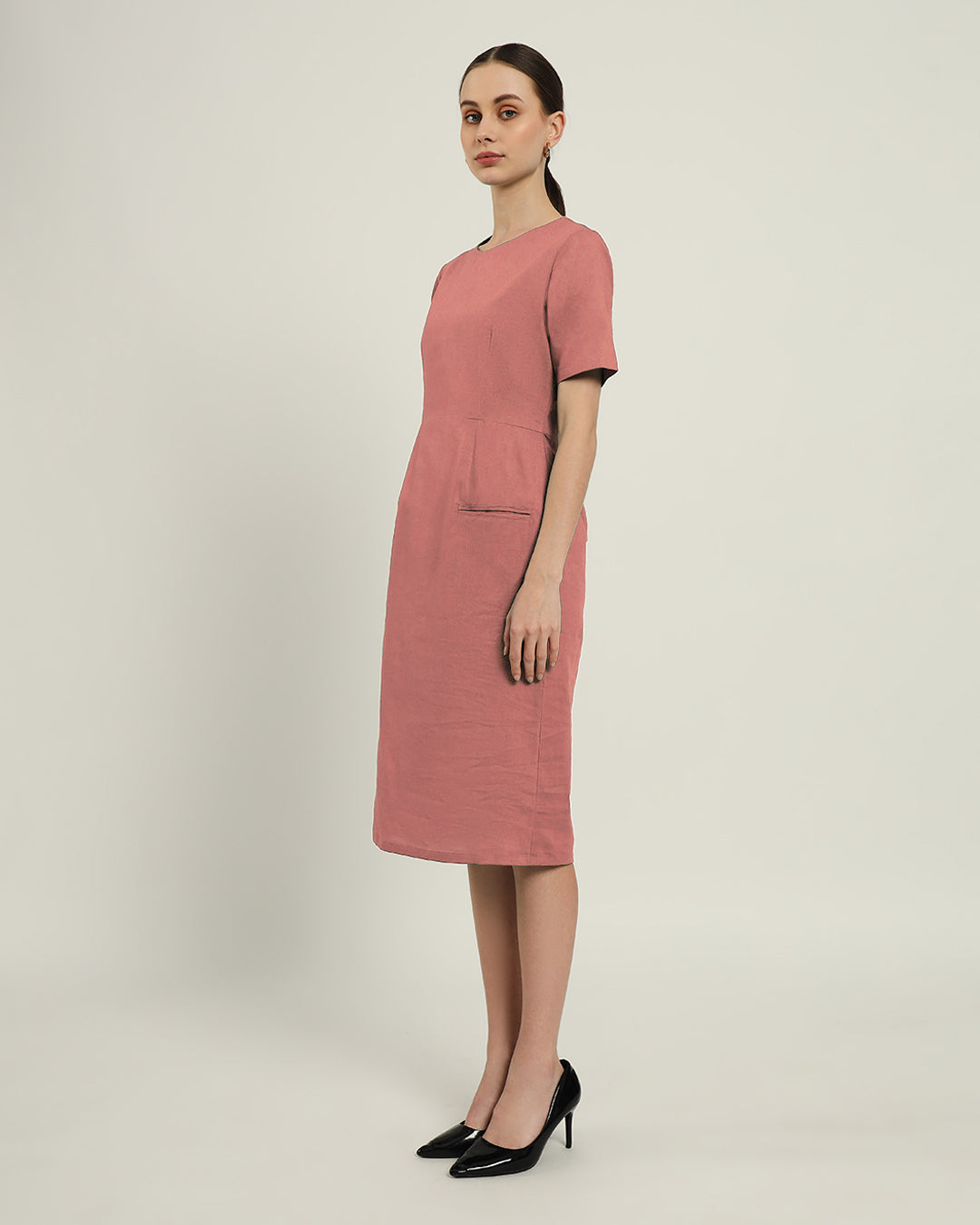 The Cairo Ivory Pink Dress
