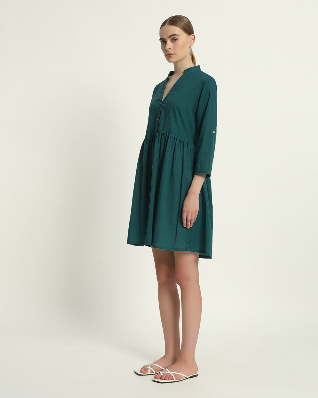 Deep Teal The Luisa Dress