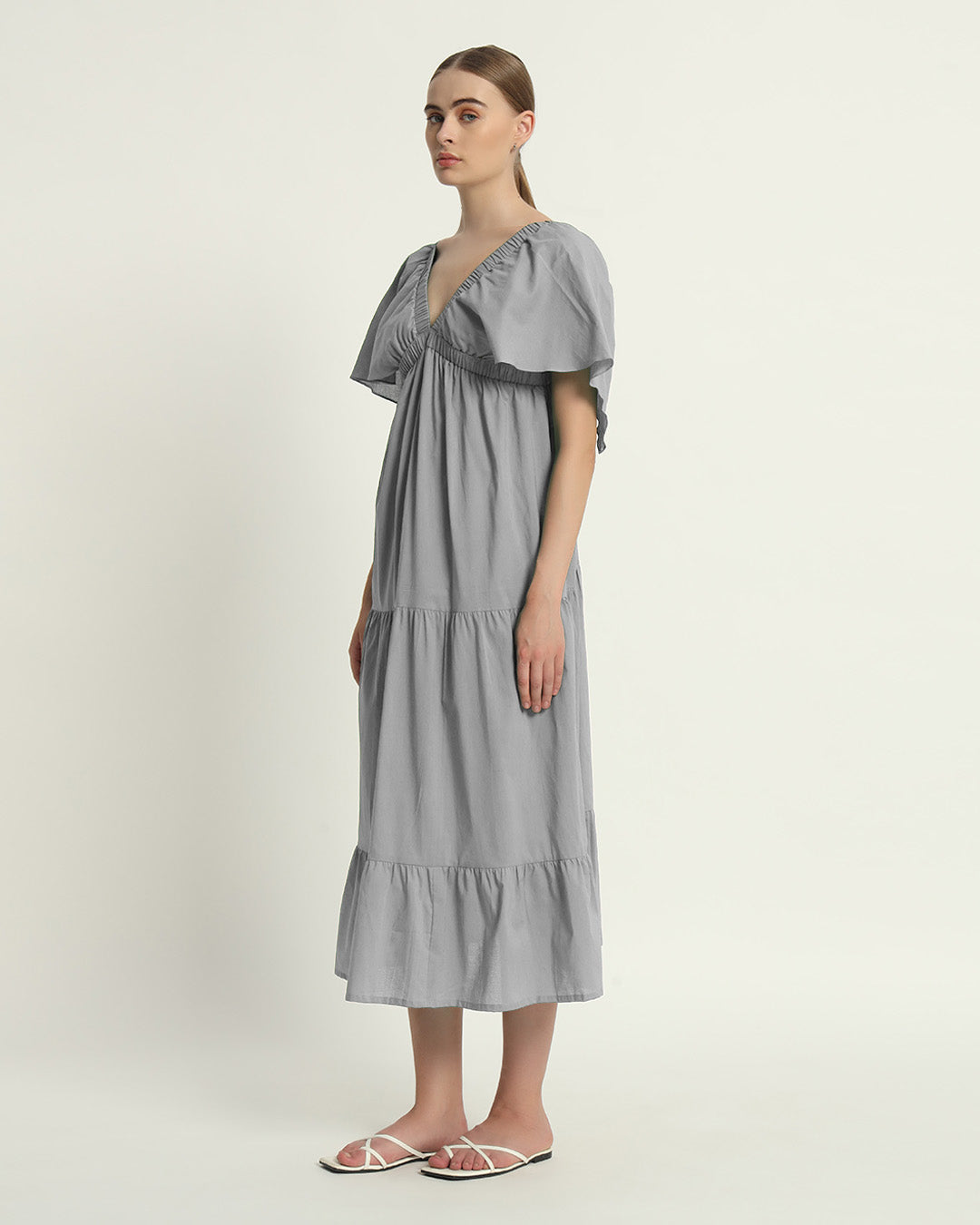 Iced Grey The Clarisse Dress