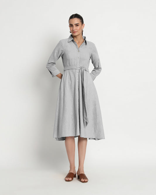 Iced Grey Knots & Knots Dress