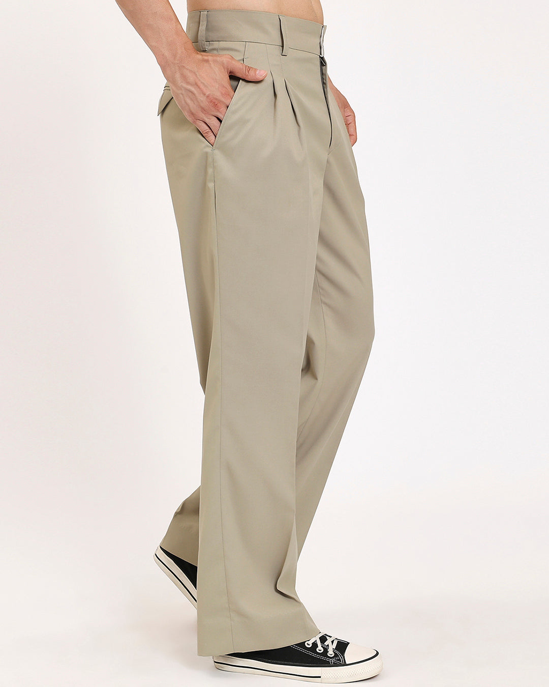 Incheon Loose Olive Green Fit Men's Pants