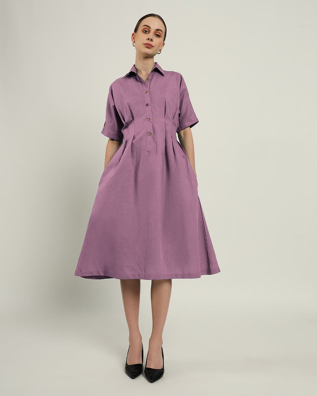 The Salford Purple Swirl Dress