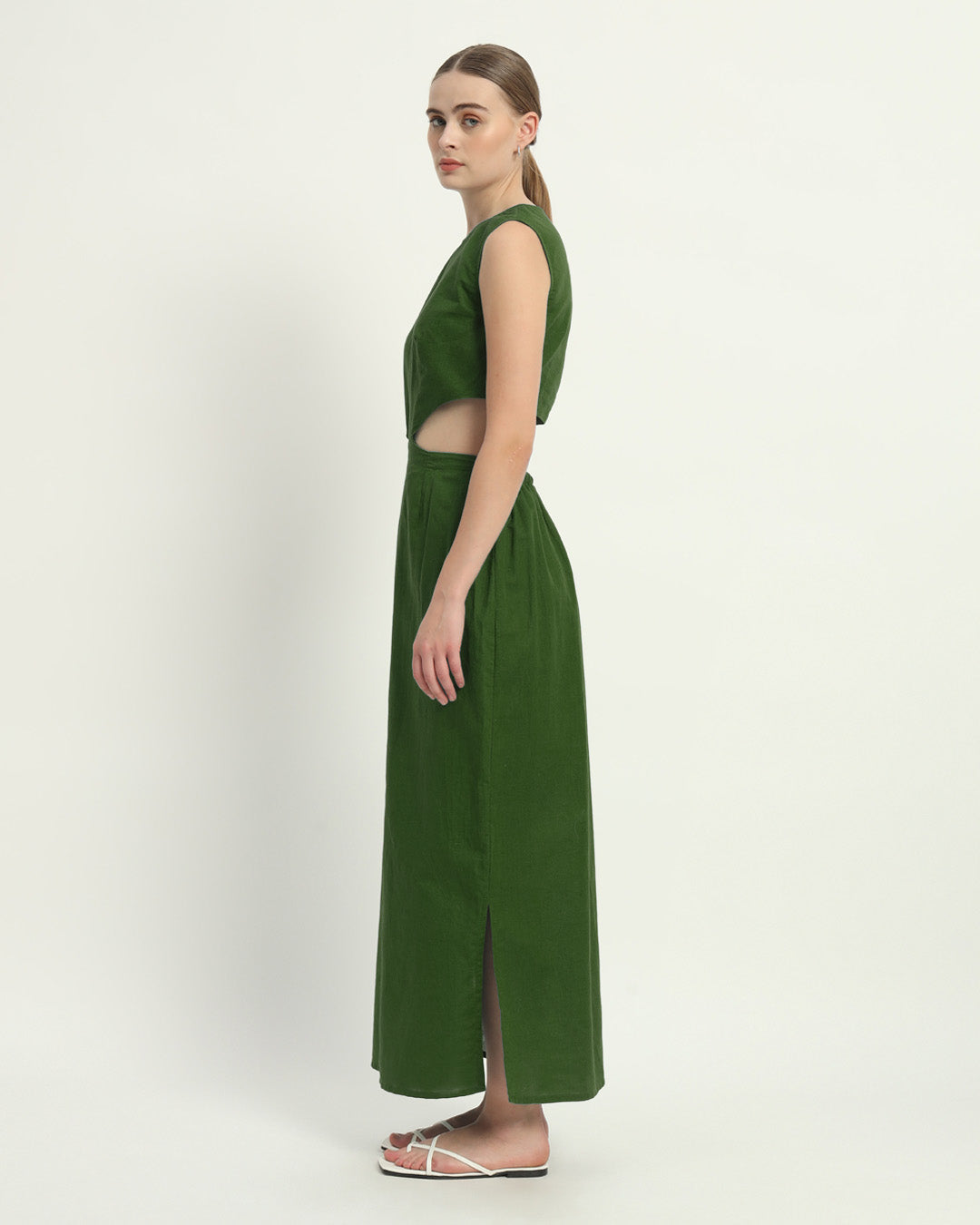The Emerald Livingston Cotton Dress