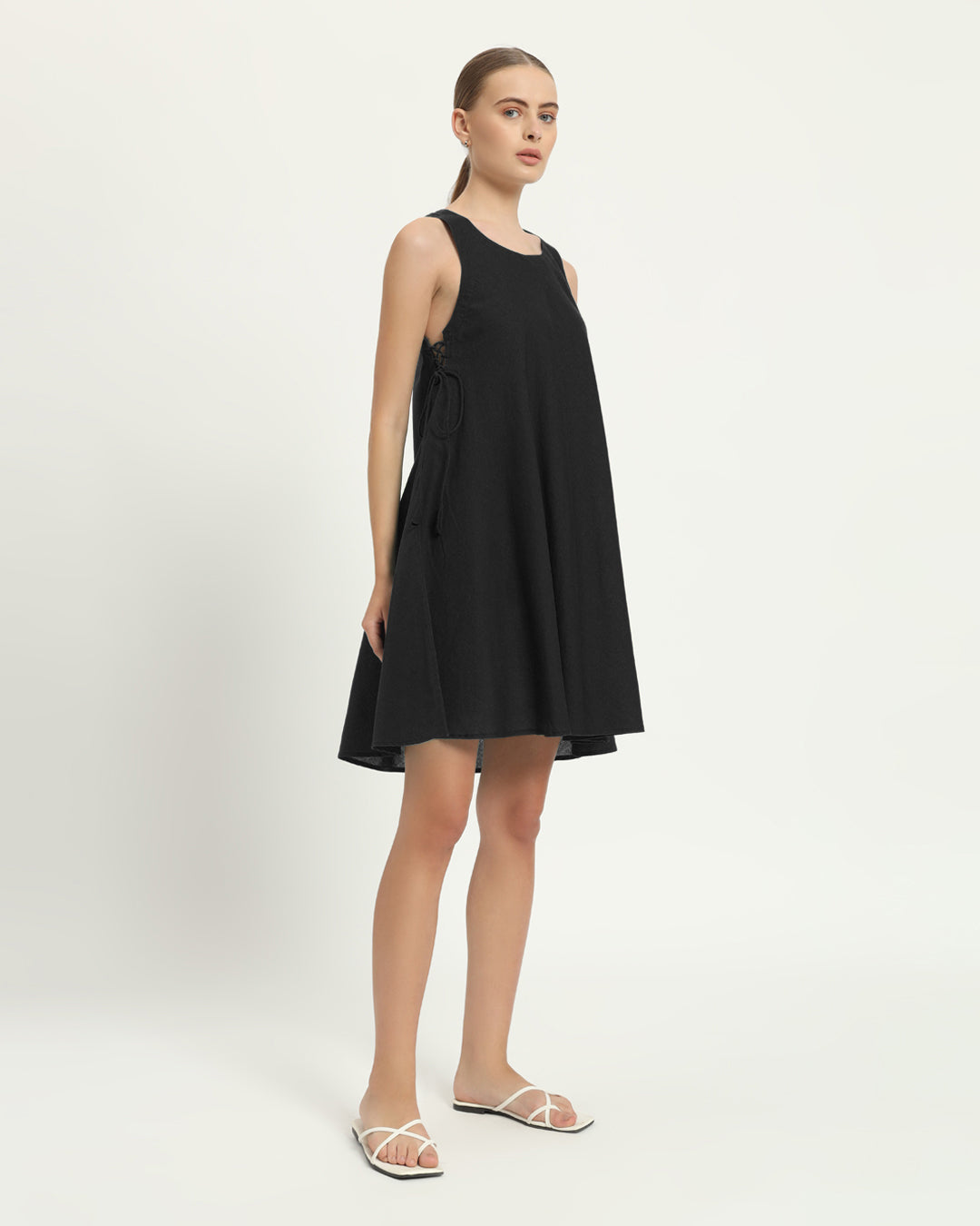 The Rhede Noir Cotton Dress