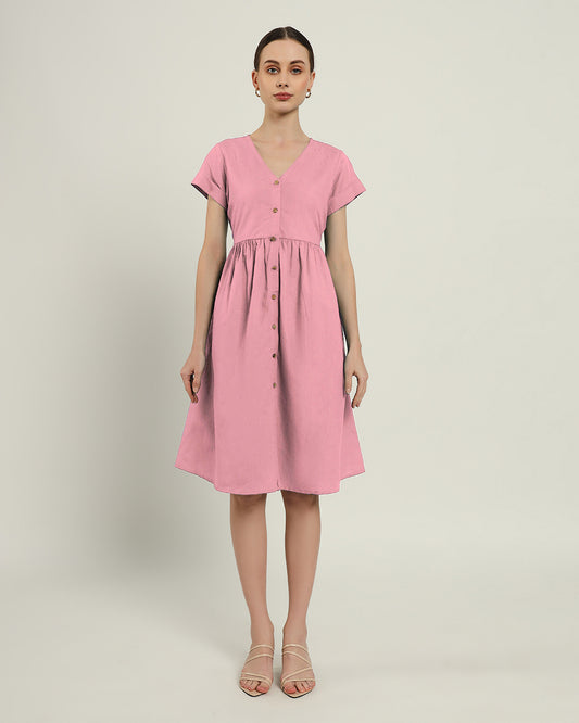 The Valence Fondant Pink Dress