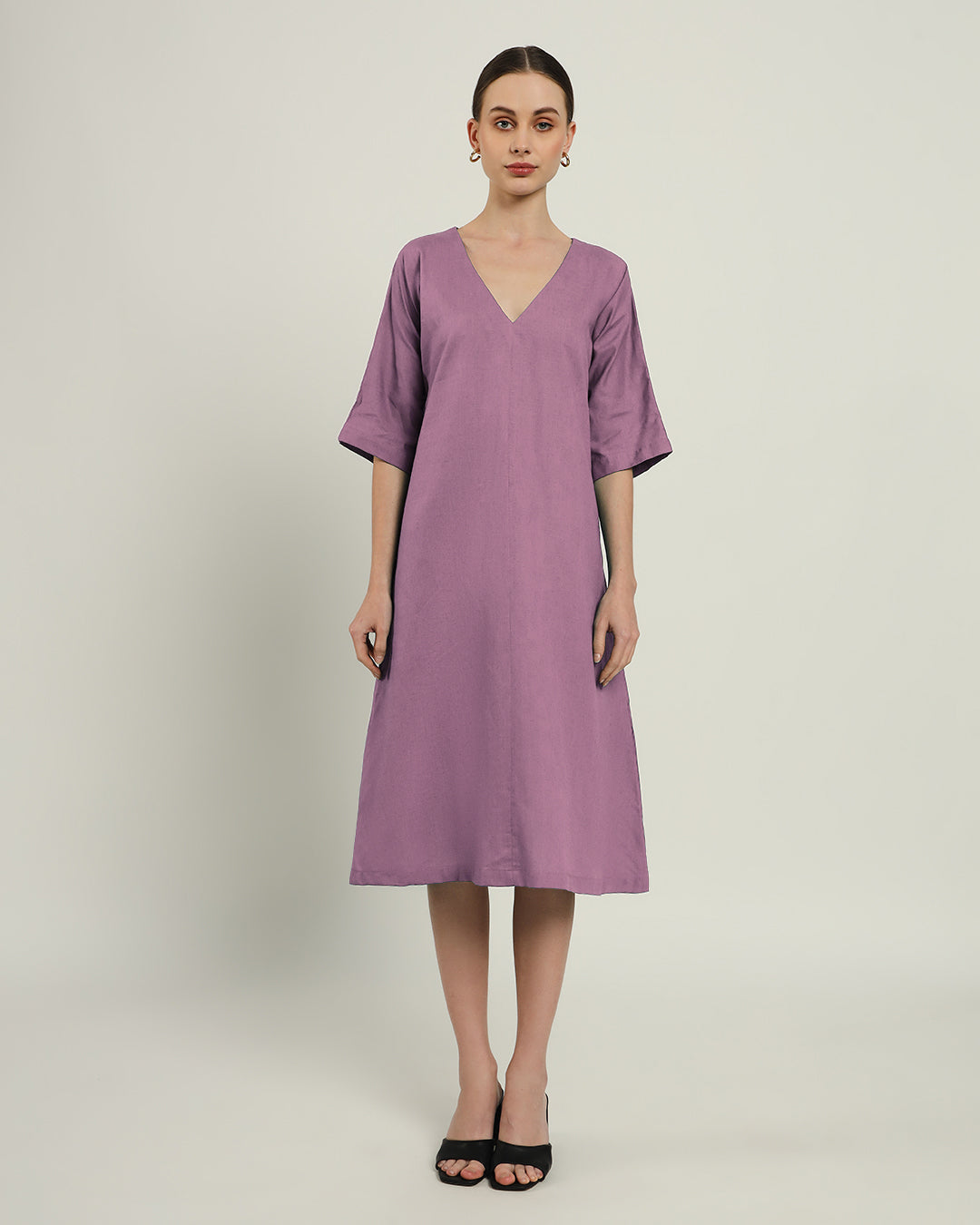 The Mildura Purple Swirl Dress